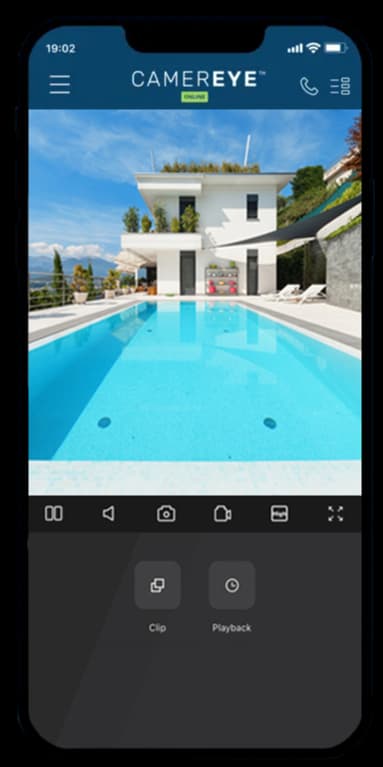 CamerEye app live view