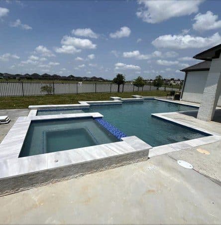 Ahmed Kawarshy's post with photos of their finished pool