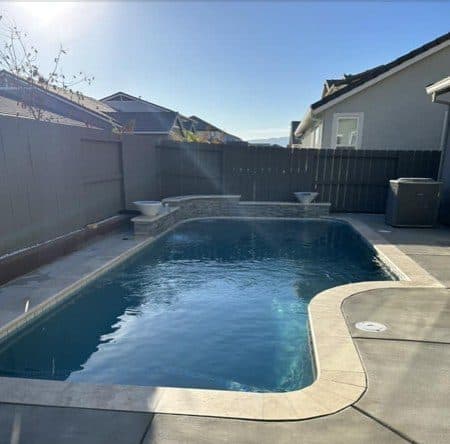 Cathy Ancheta's post with photos of their finished pool