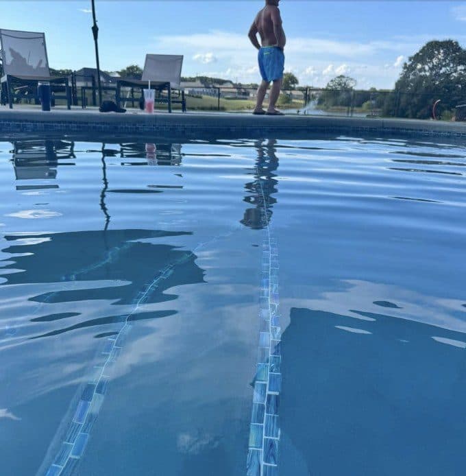 Jenny Dawson Coleman's post with photos of their finished pool