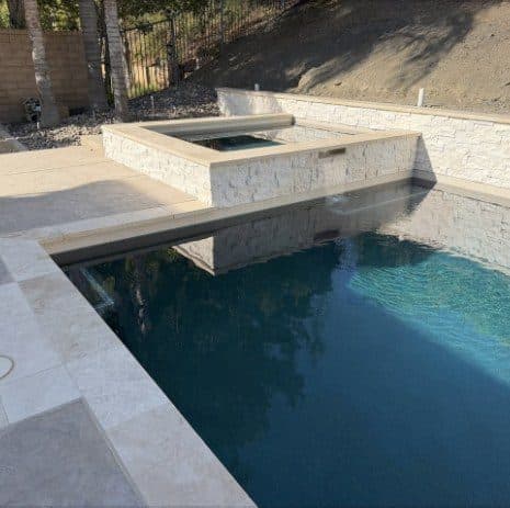 Jordan Alexander's post with photos of their finished pool