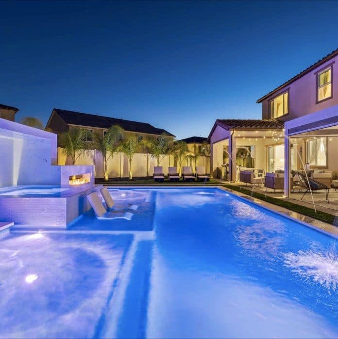 Joy Estrella's post with photos of their finished pool