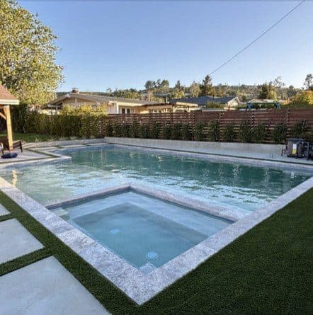 Mike Baldassano's post with photos of their finished pool